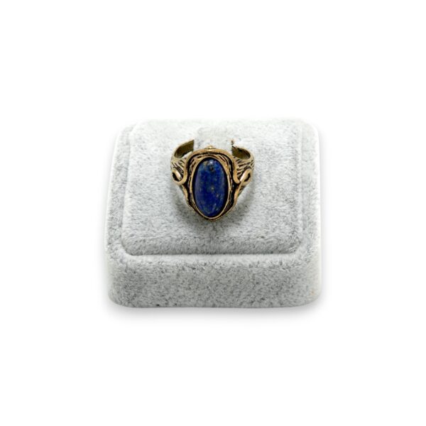Lapis Bronz Doğal Taş Yüzük