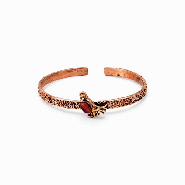 Kaplangözü Doğal Taş Güvercin Bakır Bileklik